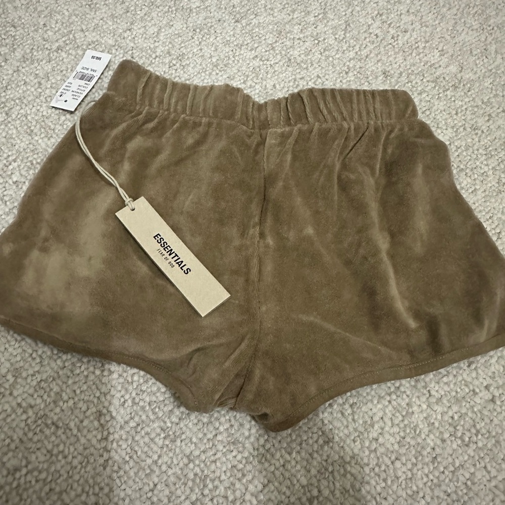 Essentials Women's Athletic Shorts in Brown